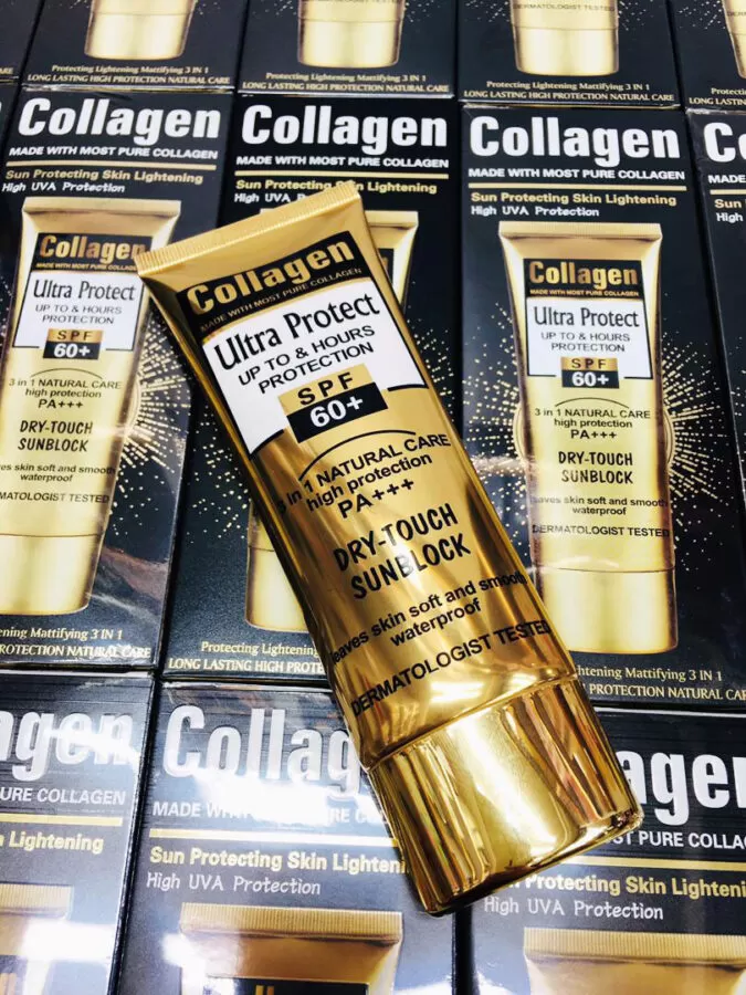 ضد آفتاب کلاژن SPF90 حجم 100 میل فاقد رنگ