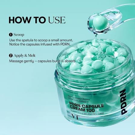 کرم کپسولی فوق تخصصی PDRN مدل Capsule Cream 100 - ترمیم‌کننده و جوان‌ساز قوی
