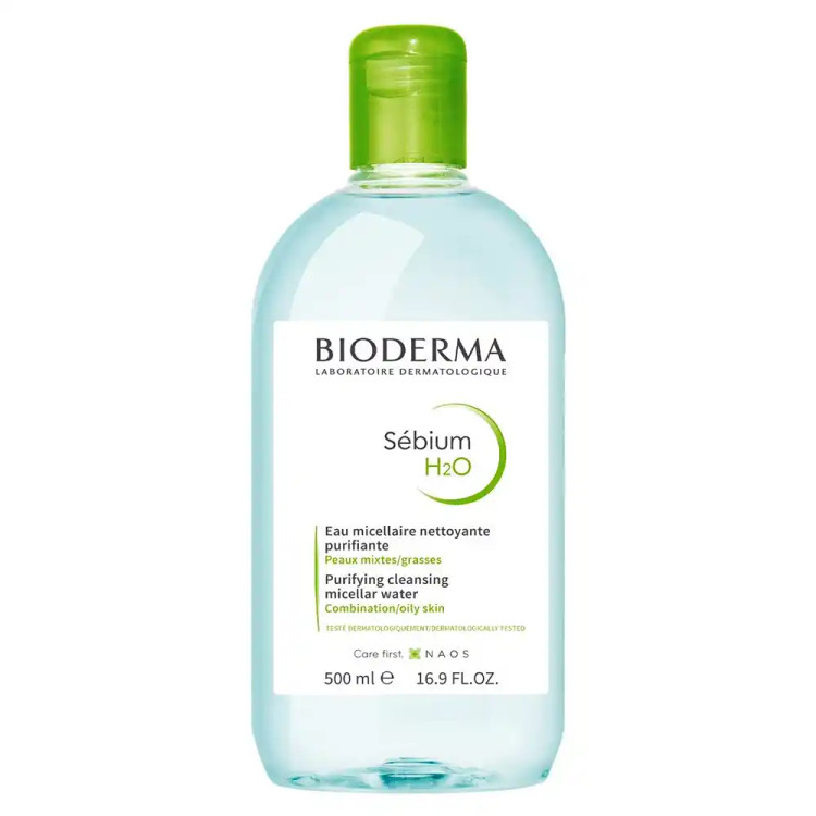 میسلار واتر بایودرما پوست چرب اصل فرانسه مدل sebium H2O حجم250 میلی